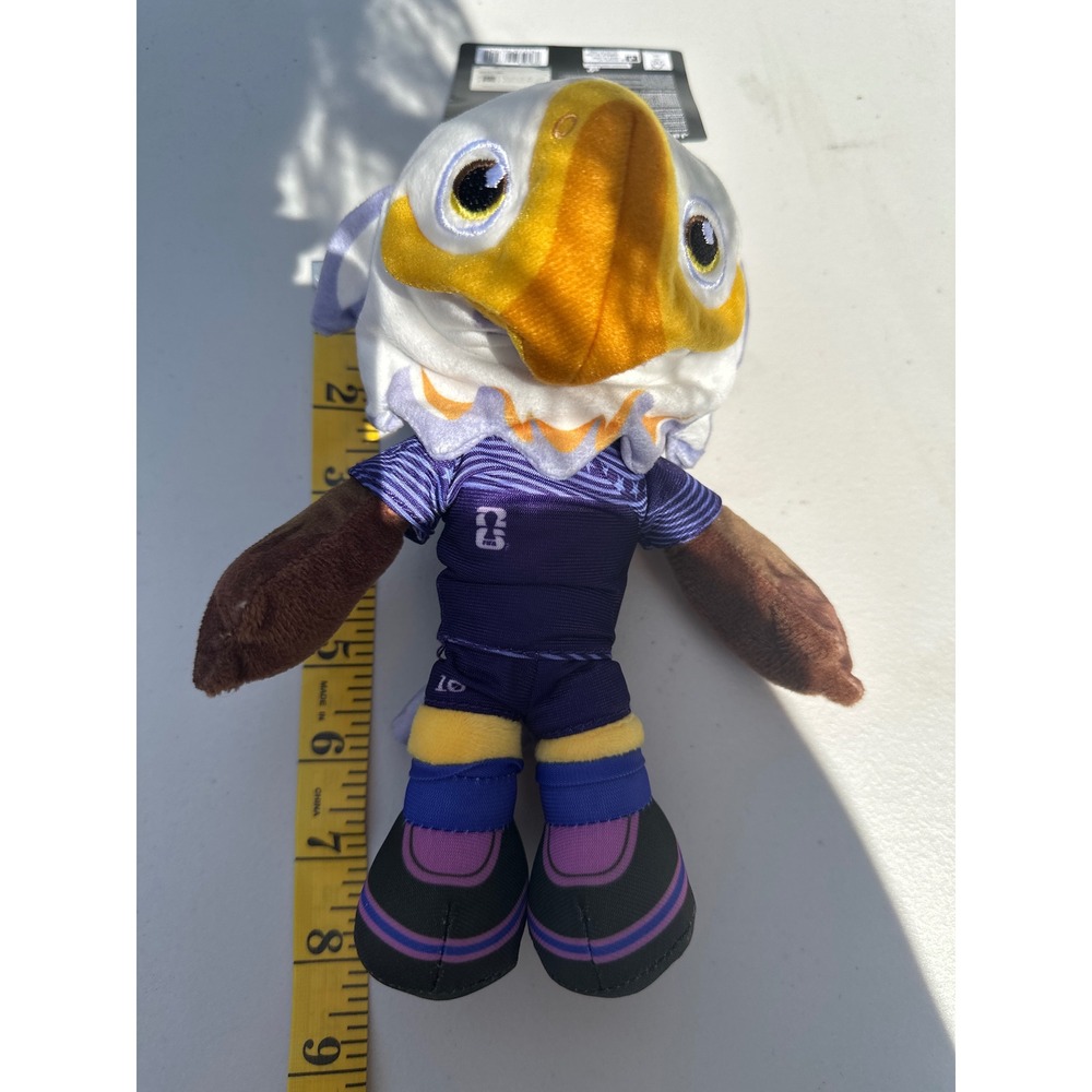 FIFA World Cup 2026 Clutch the Eagle Plush Jazwares Soccer Mascot 8.5" NWT